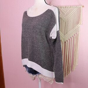 Paper crane | Long‎ Sleeve Knit Top Small
